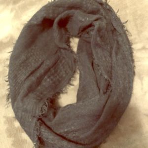 Black infinity scarf